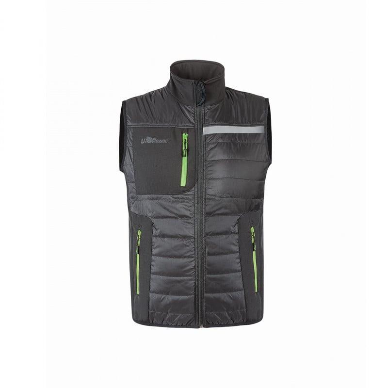 Gilet Wall Asphalt Grey Green U-Power | FU278RL_0