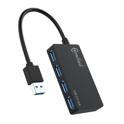 CONNECTLAND - HUB 4 PORTS USB 3.0 AVEC ALIMENTATION EXTERNE 5V / 2A 34_0