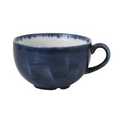 Tasse à cappuccino Stonecast Plume Ultramarine - 227 ml - Finedine - PLULCB201_0