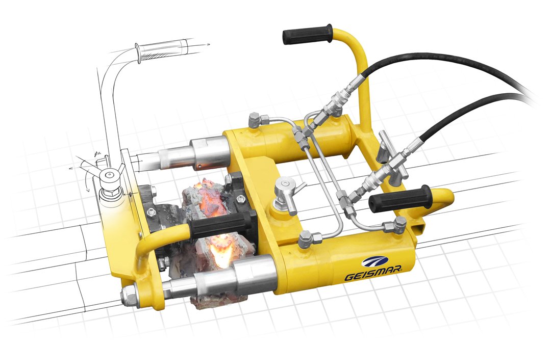 Ébavureuse hydraulique pour soudure de rail - SHEAR HORNET - ESN3_0