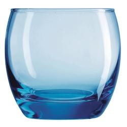 Arcoroc - Gobelet Salto Ice Blue forme basse 32 cl x6 - transparent verre 531122_0