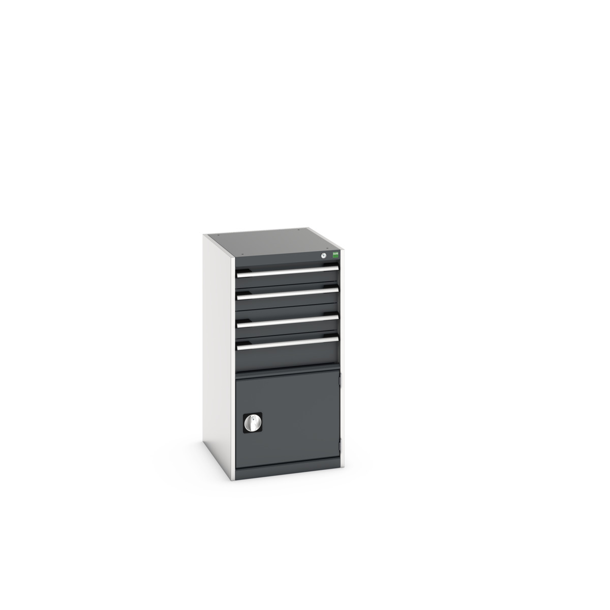 Armoire à tiroirs Cubio avec 4 tiroirs / armoire standard SL-5610-5 - 40018055_0