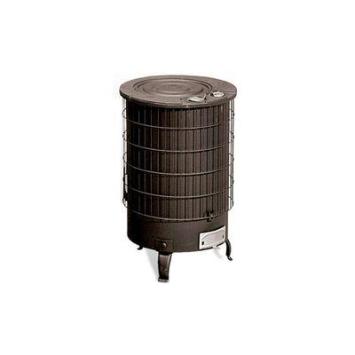 POÊLE À BOIS TURBO 13,9KW SORTIE HORIZONTALE NOIR - THECA - 6500062_0