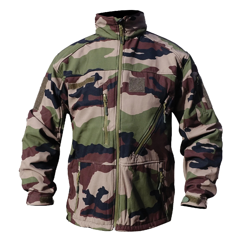 Blouson Softshell camouflage CE 3 couches - Militaires, Gendarmerie, Police et Sécurité_0