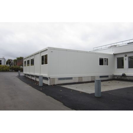 Réfectoire et salle de réunion préfabriqués modulaires, entièrement fonctionnels_0