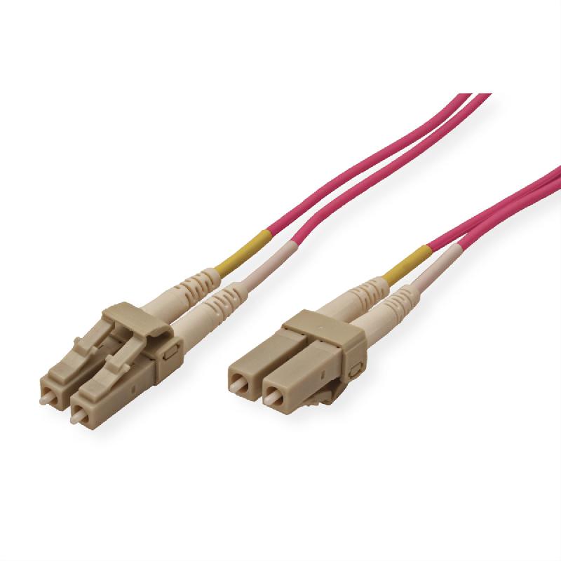 Câble FO duplex 50/125µm OM4 LC/LC, 3 m_0