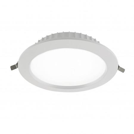 Luminaire encastré au plafond calypso ip44 led smd 25w 3000k blanc_0