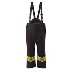 Portwest - Sur pantalon imperméable spécial incendie Bleu Marine Taille L - L 5036108207893_0