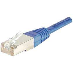 GENERIQUE cordon RJ45 catégorie 6 F/UTP bleu - 1 m - ECF-842104_0