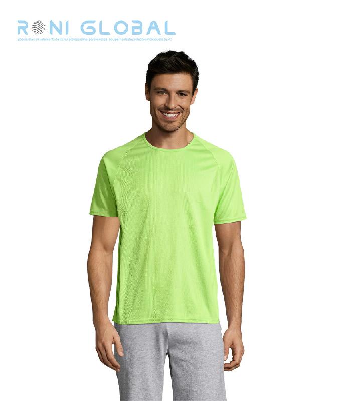 T-shirt de travail homme manches raglan en polyester effet respirant - SPORTY SOL'S_0