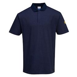 Portwest - Polo de travail antistatique ESD Bleu Marine Taille M - M 5036108330409_0