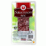 U SAUCISSON SEC PRÉTRANCHÉ 10 TRANCHES 100 G_0