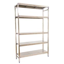 SimonRack Étagère en acier inoxyable initiel SIMONINOX 5 plateaux 2000x1660x400 mm (haut x largeur x profondeur) - 8425437073632_0