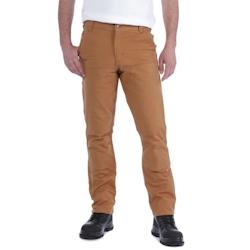 Carhartt - Pantalon de travail Stretch Coton Duck Homme Marron Taille 44 - 44 marron 0889192940987_0