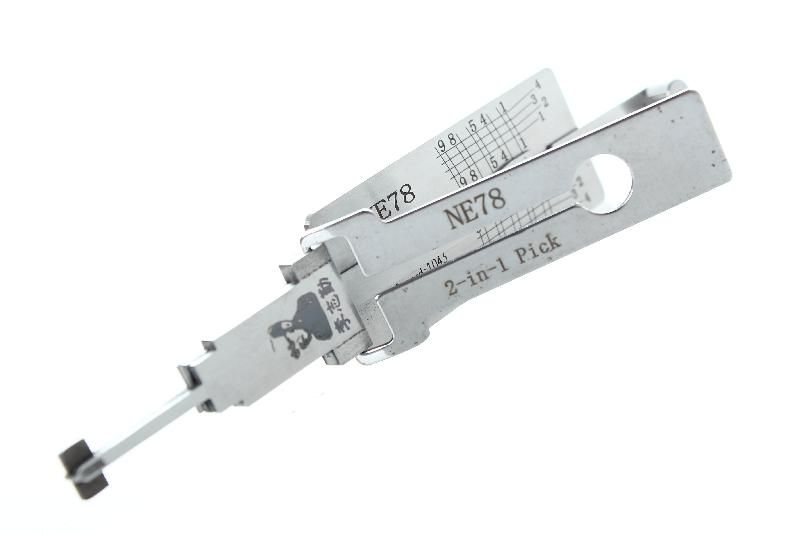 Lishi NE78 crocheteur décodeur pour NE78 2-in-1 Mr Li_0