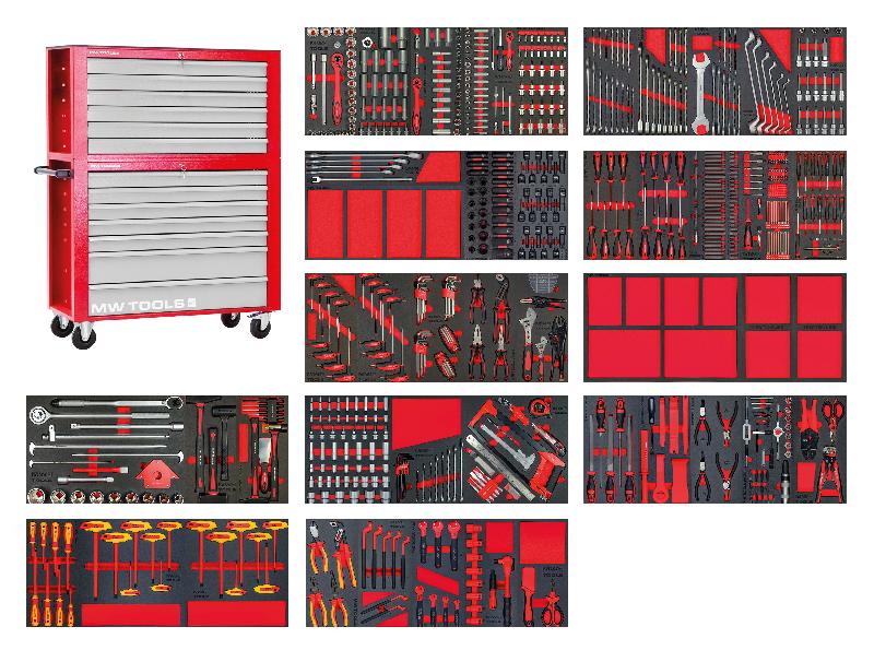 Servante d'atelier complète large avec coffre EV XXL 782 outils MW Tools MWE999G36_0