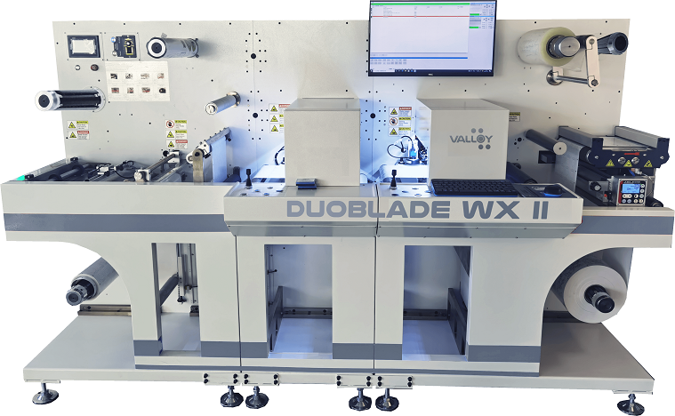 Système de découpe d'étiquettes numérique - Valloy DuobladeWX II_0