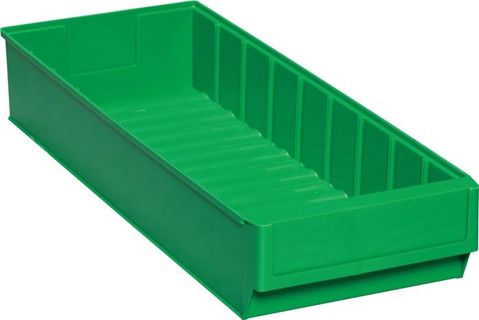 Boîte pour étagère L500xl183xH81 mm vert polypropylène PROMAT_0