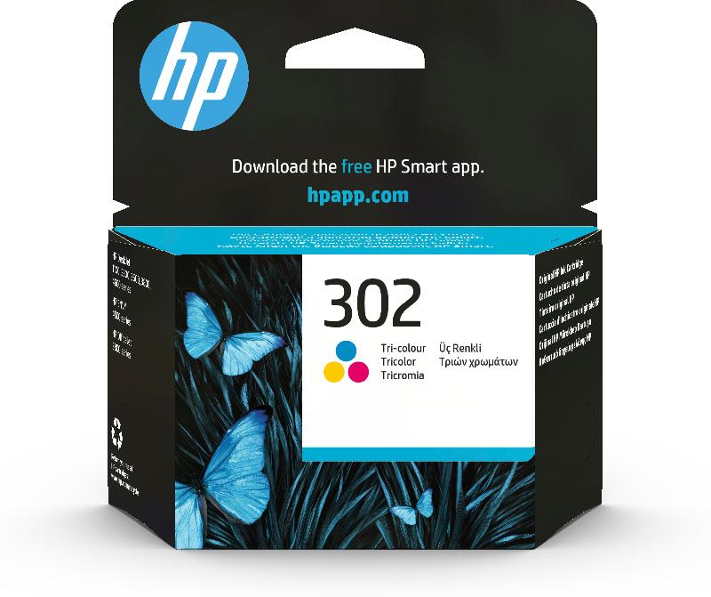 HP 302 Cartouche d’encre trois couleurs authentique_0