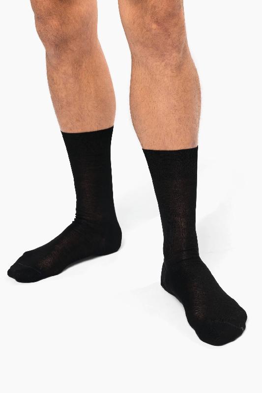 Chaussettes jersey coton fil d'écosse homme -  Réf: PK800_0