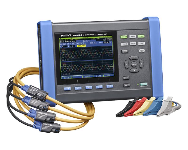 HI-PQ3100 | Analyseur-enregistreur de qualité d'énergie triphasé 4 fils_0