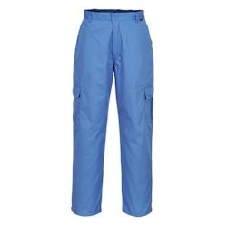 Portwest - Pantalon de travail antistatique ESD Bleu Taille M - M bleu 5036108191857_0