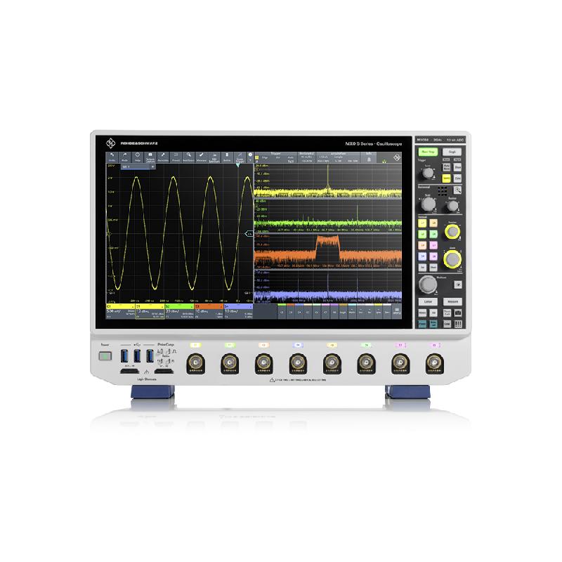 MXO58-350 | Oscilloscope 8 voies 350 MHz, R&S série MXO5, 500 Mpts, 12 bits, écran tactile 15.6''_0