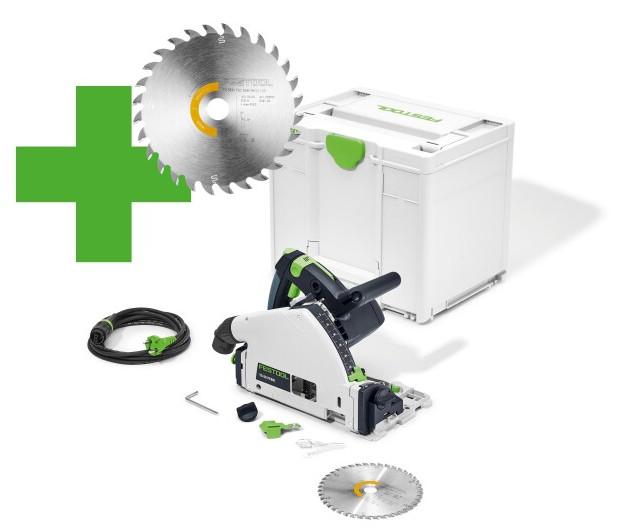 Scie plongeante 1200w FESTOOL ts 55 f-plus master edition + coffret systainer sys3 m 337 - FESTOOL - 577843 - 848869_0