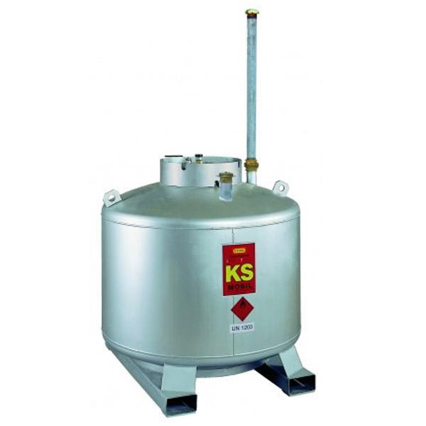 Cuve de ravitaillement essence KS MOBIL 600 litres ADR double paroi - CEMO - 7755GB_0