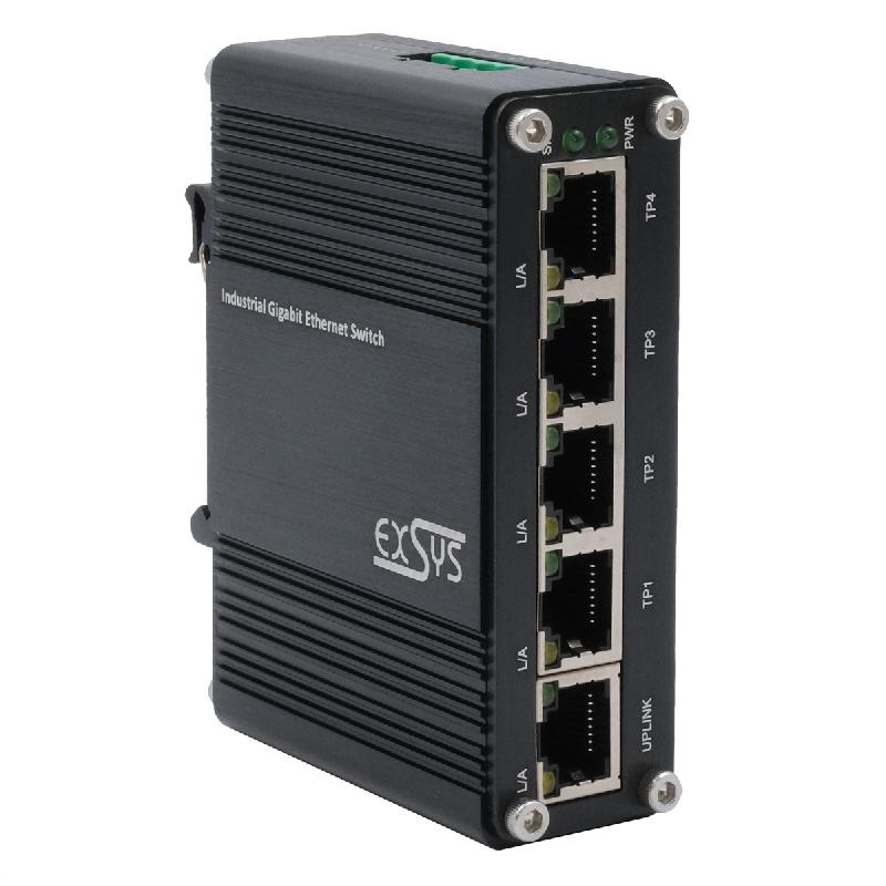 EXSYS EX-62020 Switch Ethernet industriel à 5 ports_0