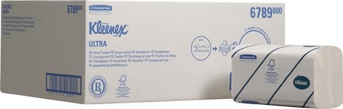 Serviette 6789 2 couches, gaufré pur blanc L217xl210env. Mm adapté à  9000 474 108 2790 serviettes/UE KLEENEX_0