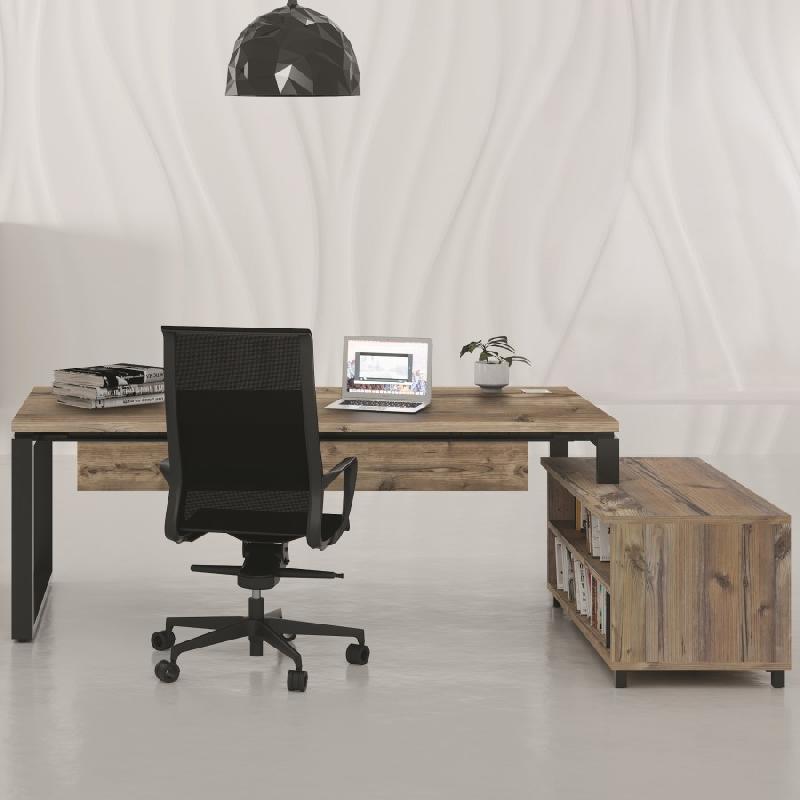 Bureau de direction PRESTIGE meuble ouvert_0