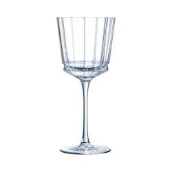 6 verres à pied 35cl Macassar - Cristal d'Arques - Verre ultra transparent au design vintage - transparent 0883314900644_0