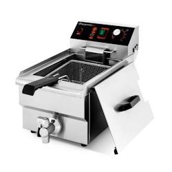 Friteuse professionnelle 10L, 3 kW, idéale CHR, cantines, métiers de bouche - EquipementPro - EF-101V_0