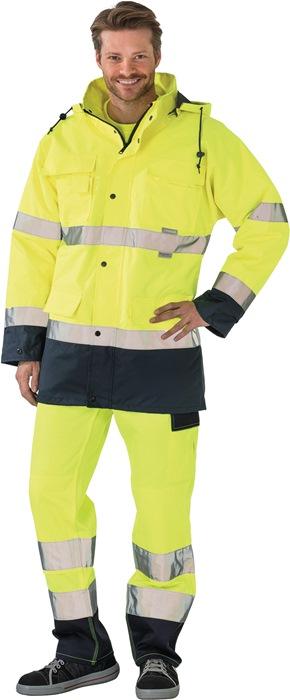 Parka de signalisation taille L jaune/marine 100 % PES PLANAM_0