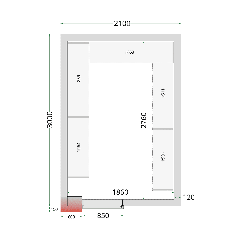 Panneaux de chambre froide 120 mm_0