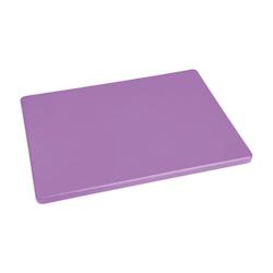 Petite planche à découper basse densité Hygiplas violette 229x305x12mm - EQFX106_0