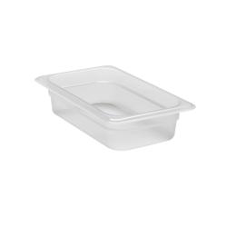 Cambro - Bac GN en polypropylène GN1/4-65 mm , Carton de 6 - 42PP190 - transparent plastique polypropylène 42PP-190/6_0