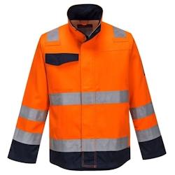 Portwest - Veste de travail multirisques orange bleu marine MODALAME RIS Orange / Bleu Marine Taille XL - XL orange 5036108277636_0