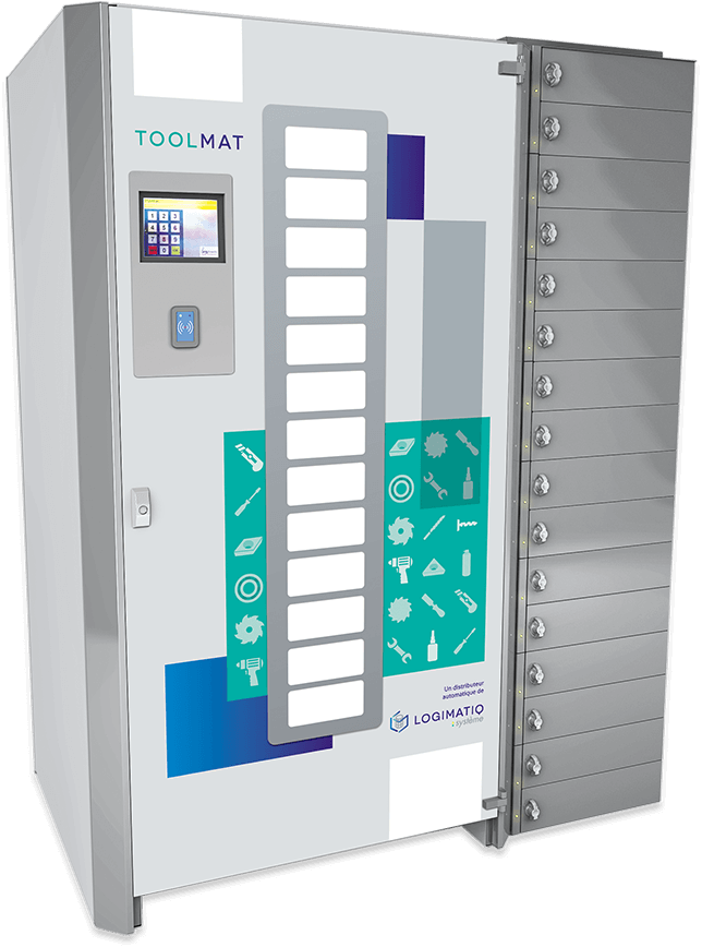 Distributeur automatique sur mesure pour outils coupants et consommables industriels- TOOLMAT - Logimatiq Systeme_0