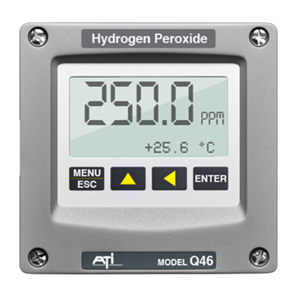 BADGER METER Q46/84 Appareil de mesure du peroxyde d'hydrogène pour systèmes aqueux_0