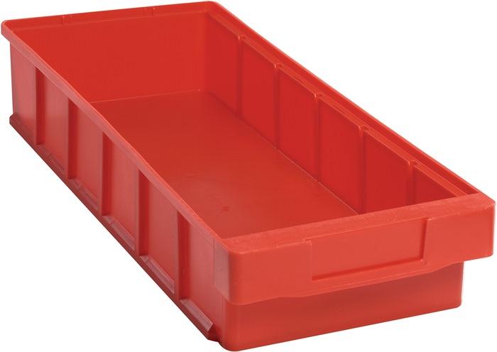 Boîte pour étagère VKB L500xl186xH83 mm rouge polypropylène LA-KA-PE_0