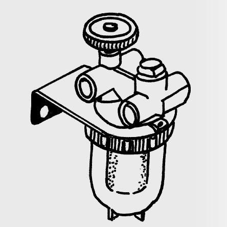 Filtre fioul à Recyclage avec Vanne d'arrêt - SOVELOR-DANTHERM - ACC120_0