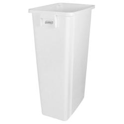 PROBBAX - PB-1090-WHT - Collecteur de tri sans couvercle (80 L) - 32 x 46 x 76,2 cm - Blanc - blanc plastique polypropylène PB-1090-WHT_0