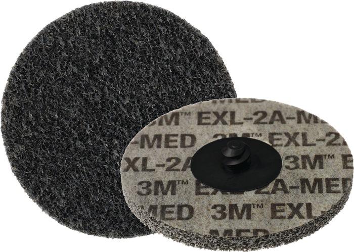 Disque en non-tissé compact Scotch Brite™ XL-DR D. 50,8 mm moyen gris 22100 min-¹ 3M_0