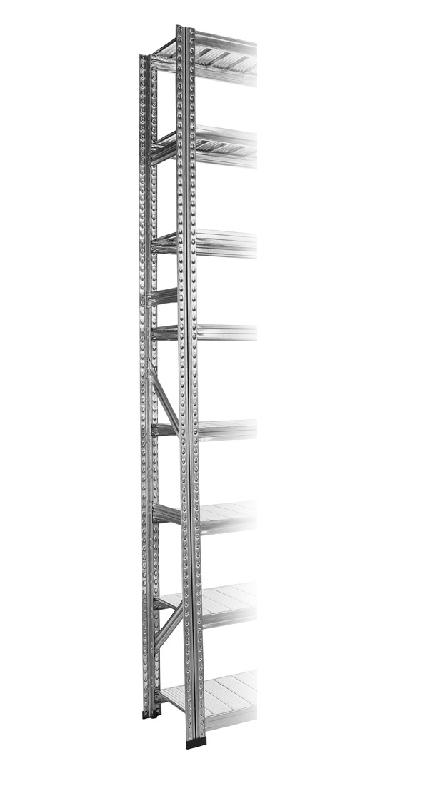 Echelle de rayonnage galvastar h.3028 x p.600 mm_0