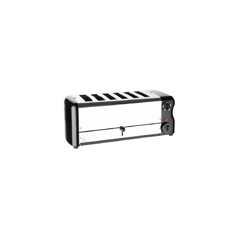 Grille-pain inox 6 fentes, noir, 2600 W, 220 V - MONO_0