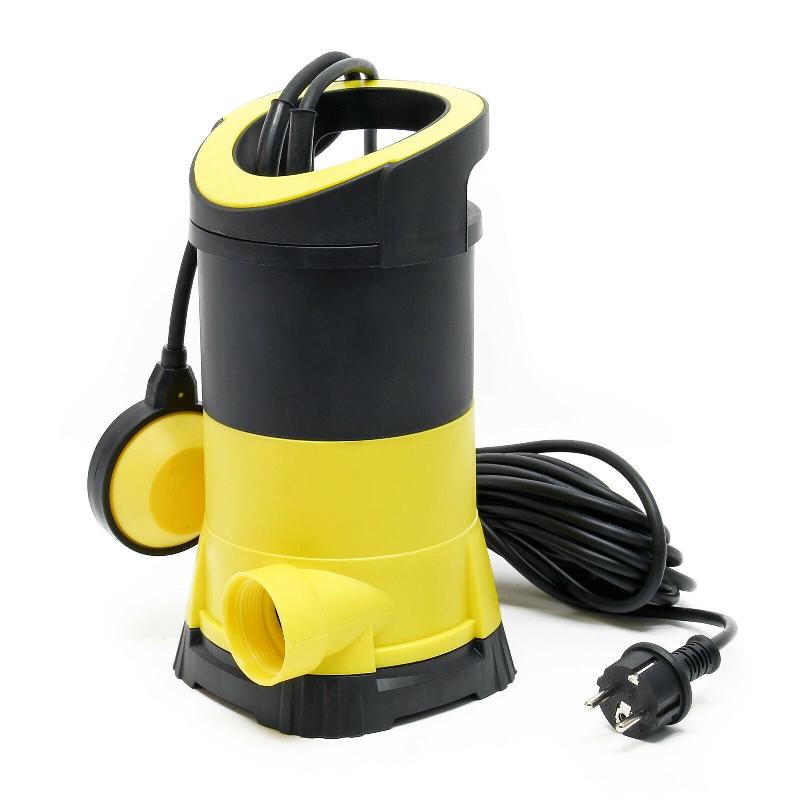 POMPE POUR EAUX USÉES 5000L/H 250 WATTS POMPE SUBMERSIBLE CONSTRUCTION DRAINAGE JAUNE 16_0000616_0