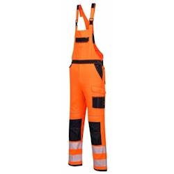 Portwest - Cotte à bretelles haute visibilité PW3 Orange / Noir Taille XL - XL orange 5036108315130_0