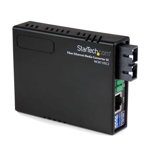 StarTech.Com Convertisseur Ethernet fibre optique multimode SC 10/100 - 2 km_0
